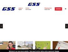 Tablet Screenshot of gssgas.co.uk